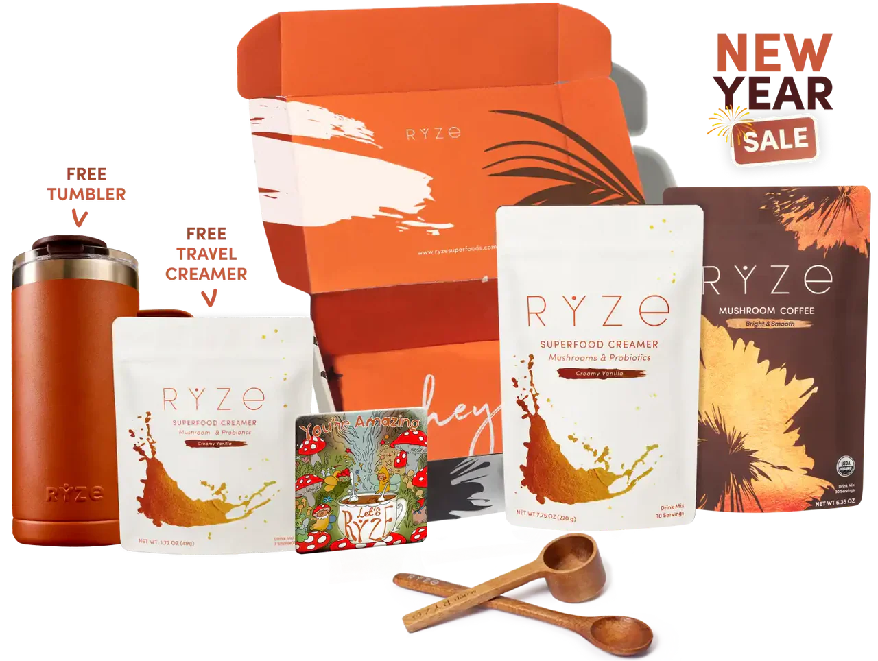 RYZE n Shine Bundle (Coffee + Creamer) - Fresh lgtjg